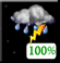 Molto Nuvoloso, Showers e Chance Storms Molto Nuvoloso, Showers e Chance Storms