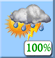 Molto Nuvoloso, Showers e Chance Storms Molto Nuvoloso, Showers e Chance Storms